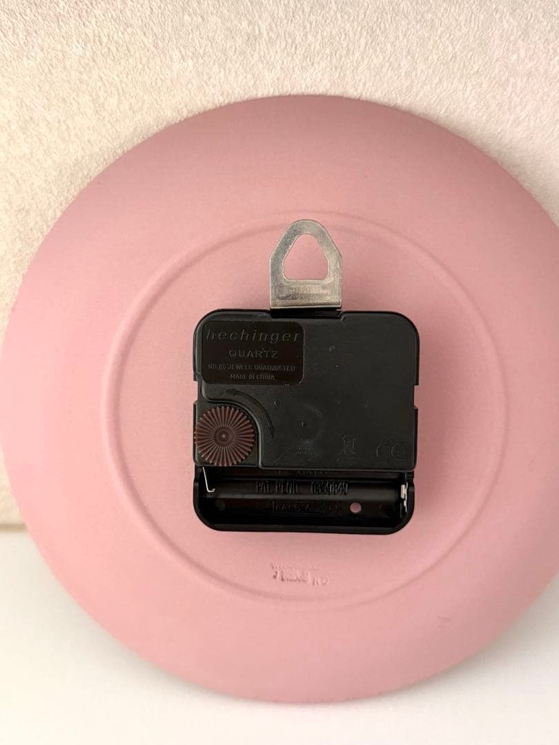 希少　ジャスパーピンク　ウエッジウッド　ウォールクロック　限定クロック