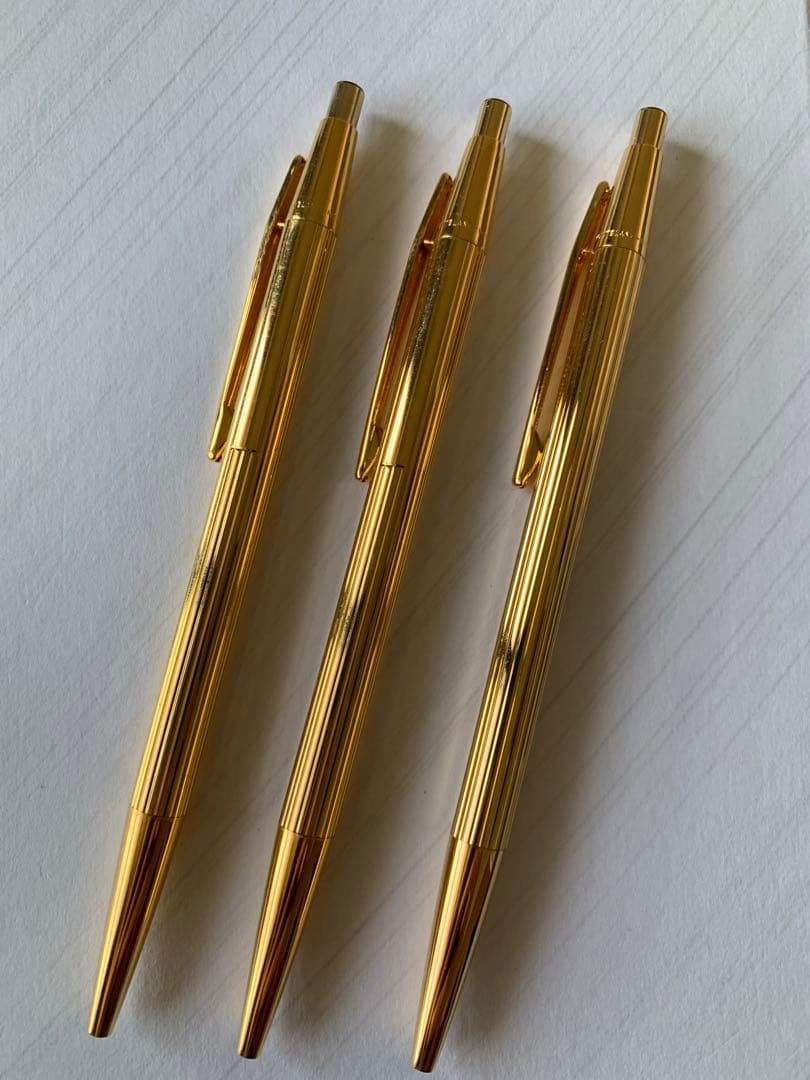 Montblanc Noblesse ゴールド ボールペン 3本セット