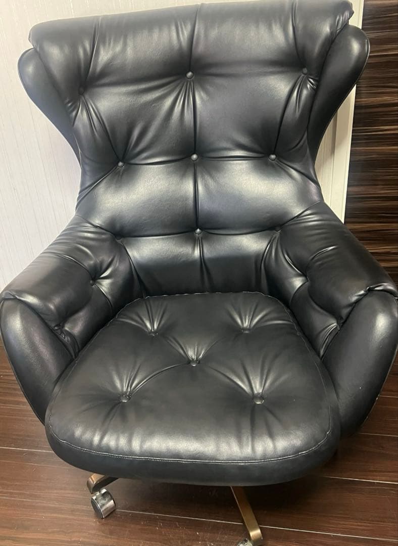 送料込チェスターフィールド　プレジデントチェア　デスクチェア　ディレクターチェア