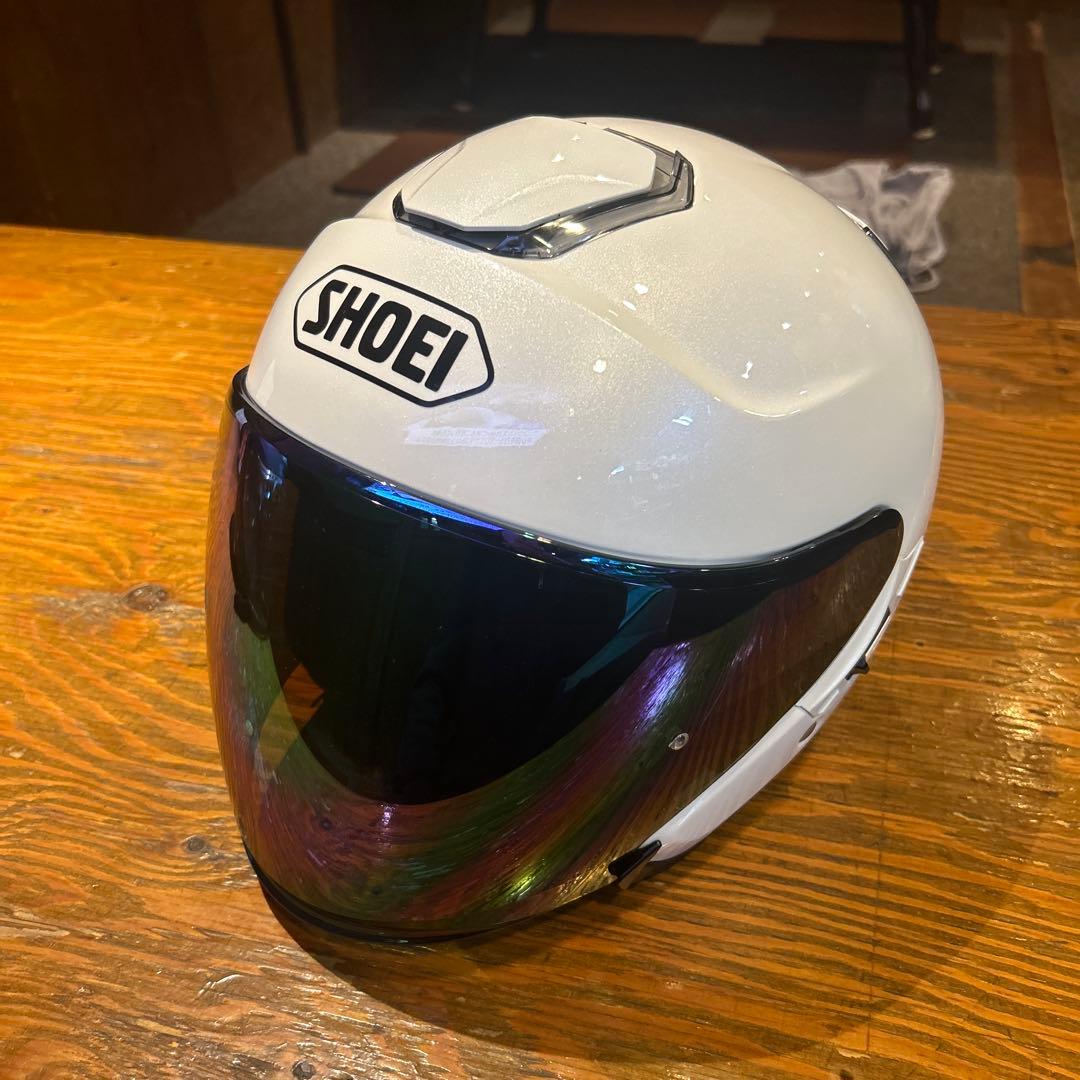 SHOEI J-CruiseジェットヘルメットLルミナスホワイト