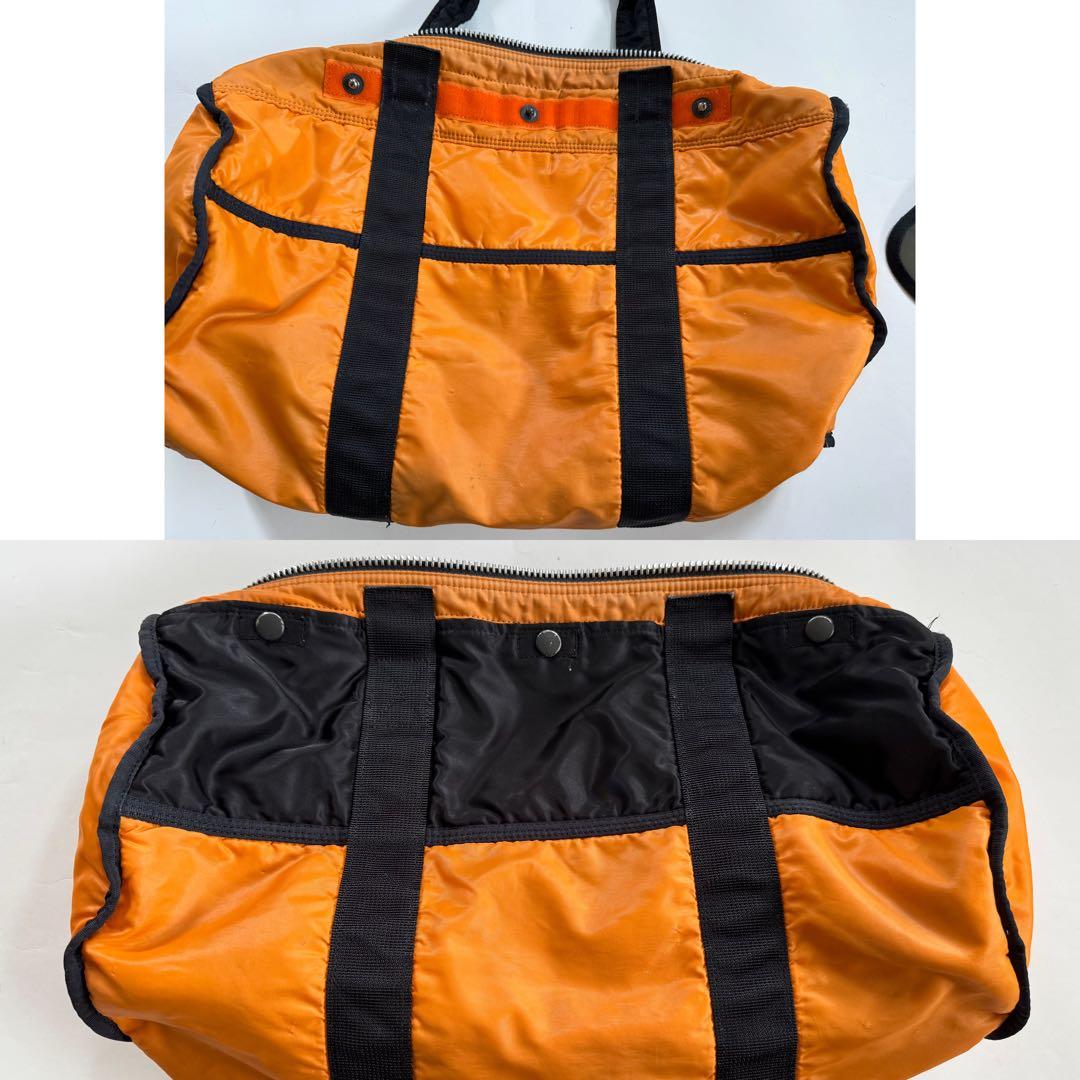 ポーター タンカー ドラムバッグ ボストンバッグ ブラック PORTER