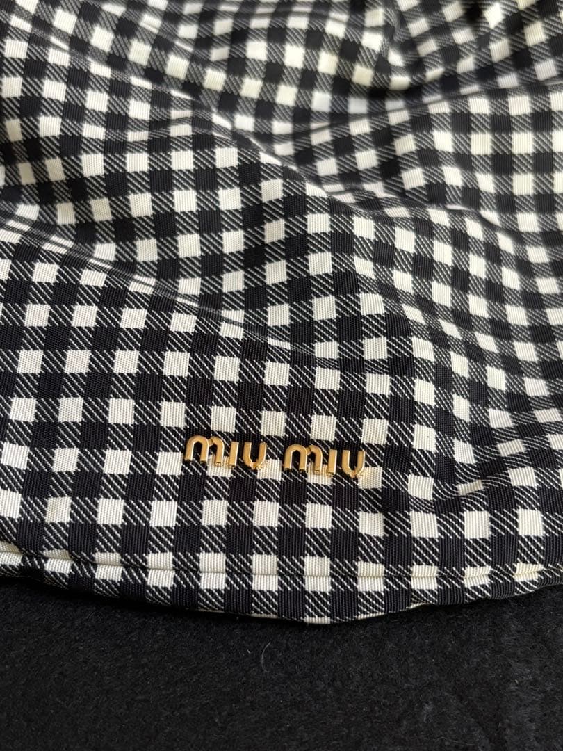 miu miu 巾着　バッグ