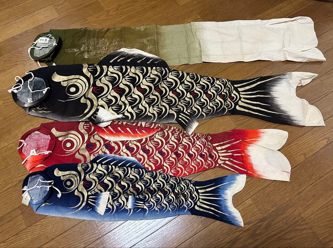鯉のぼりセット　どこでもセット　手染