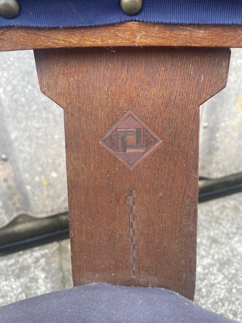 稀少/戦前/古道具/アンティーク/木製/ドクターチェア//回転椅子/椅子/④