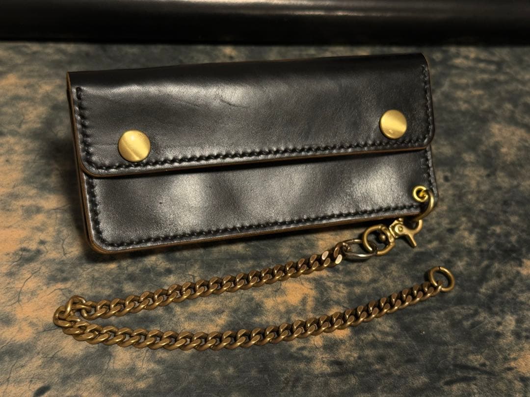 1点限定!MARYAM社HORSE BUTT(茶芯)トラッカーウォレット