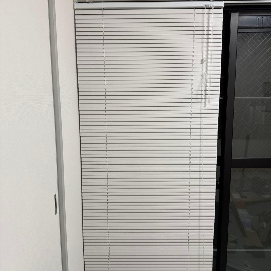 立川ブラインド アルミブラインド 白 遮熱 カーテンレール取り付け可