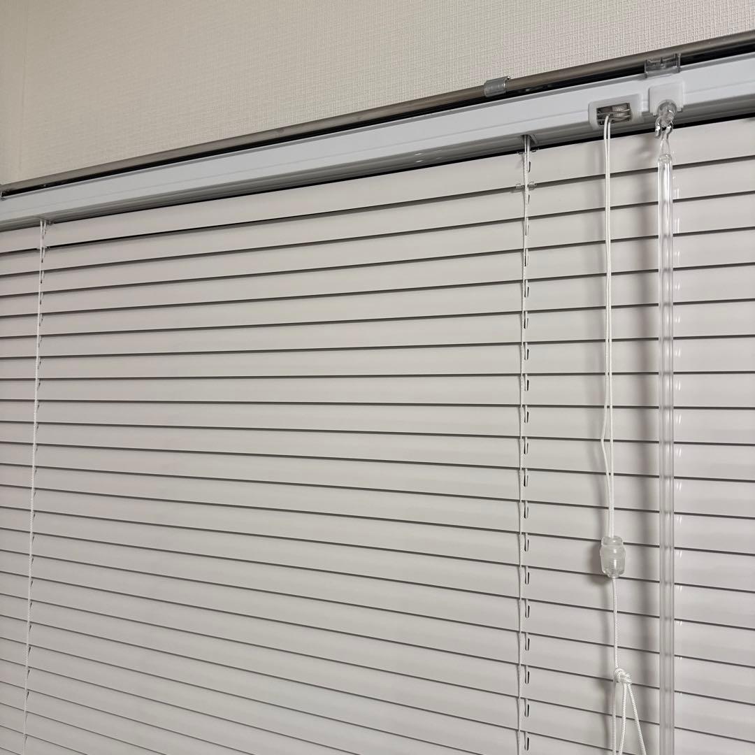 立川ブラインド アルミブラインド 白 遮熱 カーテンレール取り付け可
