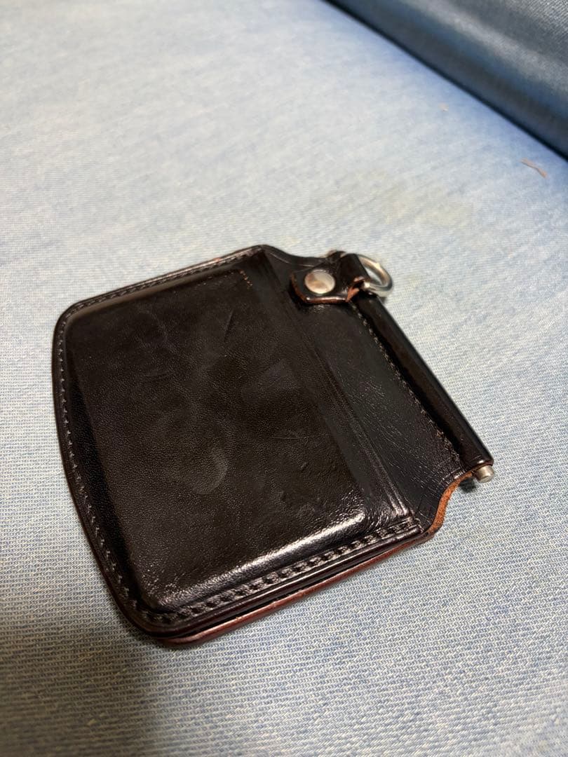 6t leather works マネークリップ　ホースバット