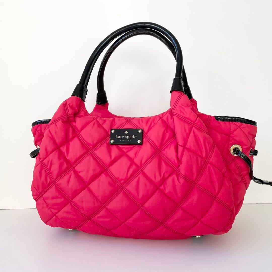 【極美品】kate spade トートバッグ キルティング ナイロン マザーズ