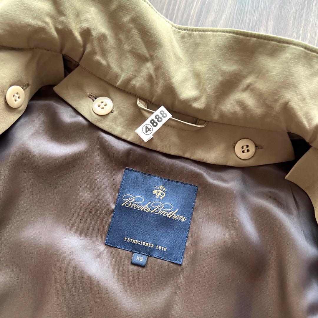 ブルックスブラザーズ　コート　ベージュ　カーキ　サイズXS