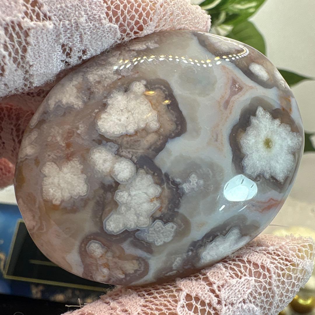 高品質♡桜瑪瑙パーム♡♡No.1920