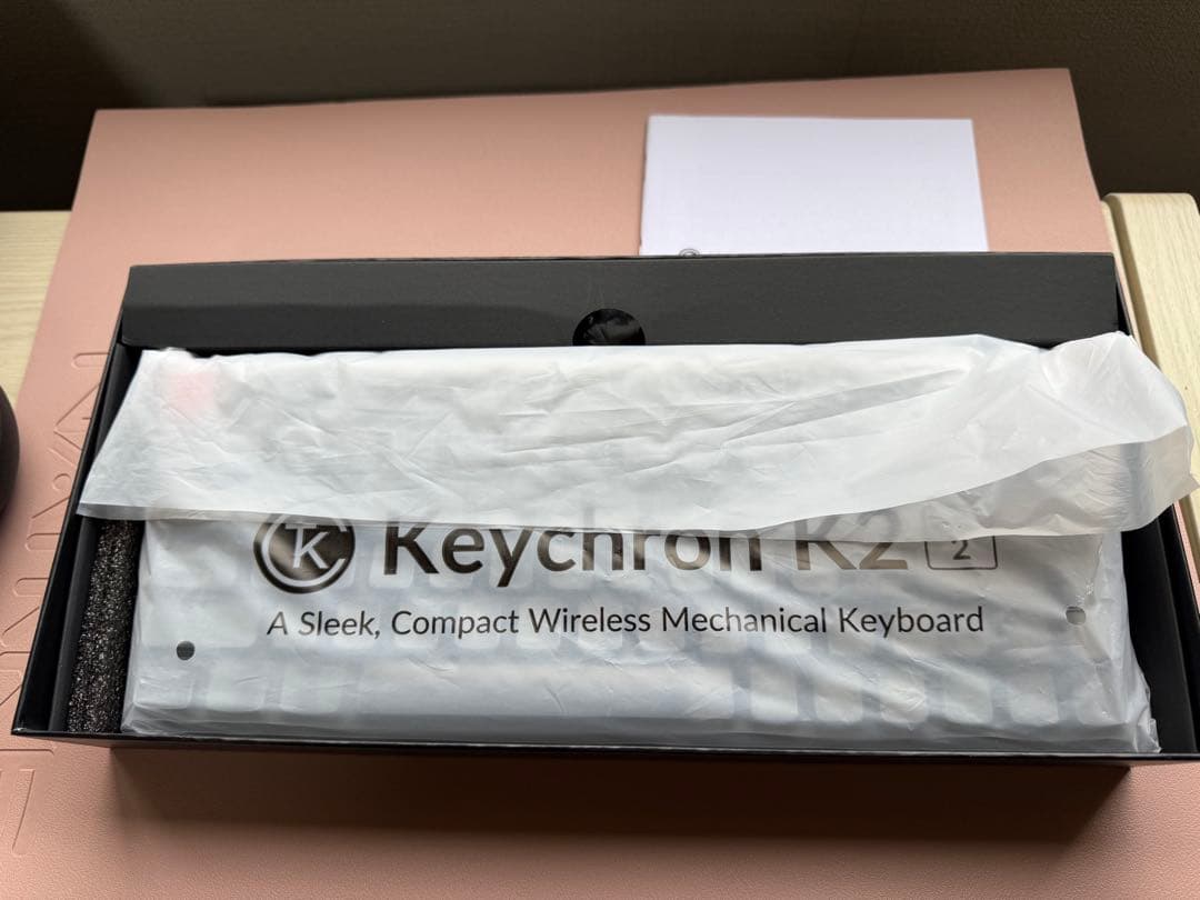Keychron K2 V2 赤軸 RGB 日本語配列　技適あり