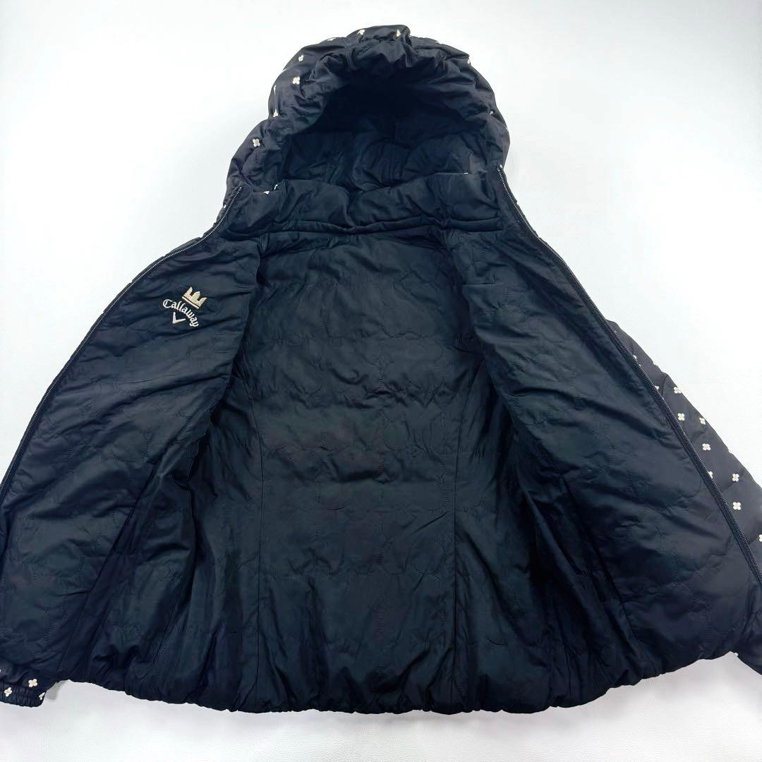 タグ付未使用品✨キャロウェイ ダウンジャケット リバーシブル 花柄 6WAY