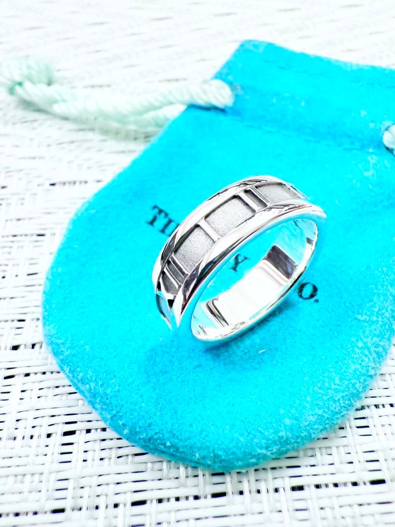 ティファニー　アトラス　指輪　リング　14号　研磨仕上げ済み美品 925