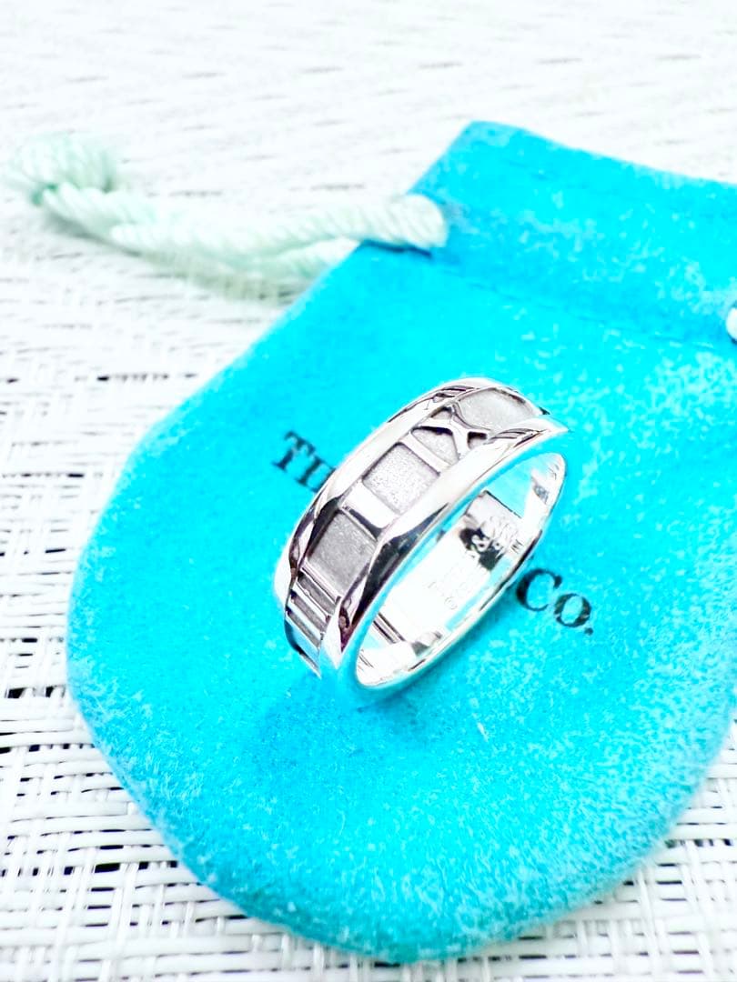 ティファニー　アトラス　指輪　リング　14号　研磨仕上げ済み美品 925