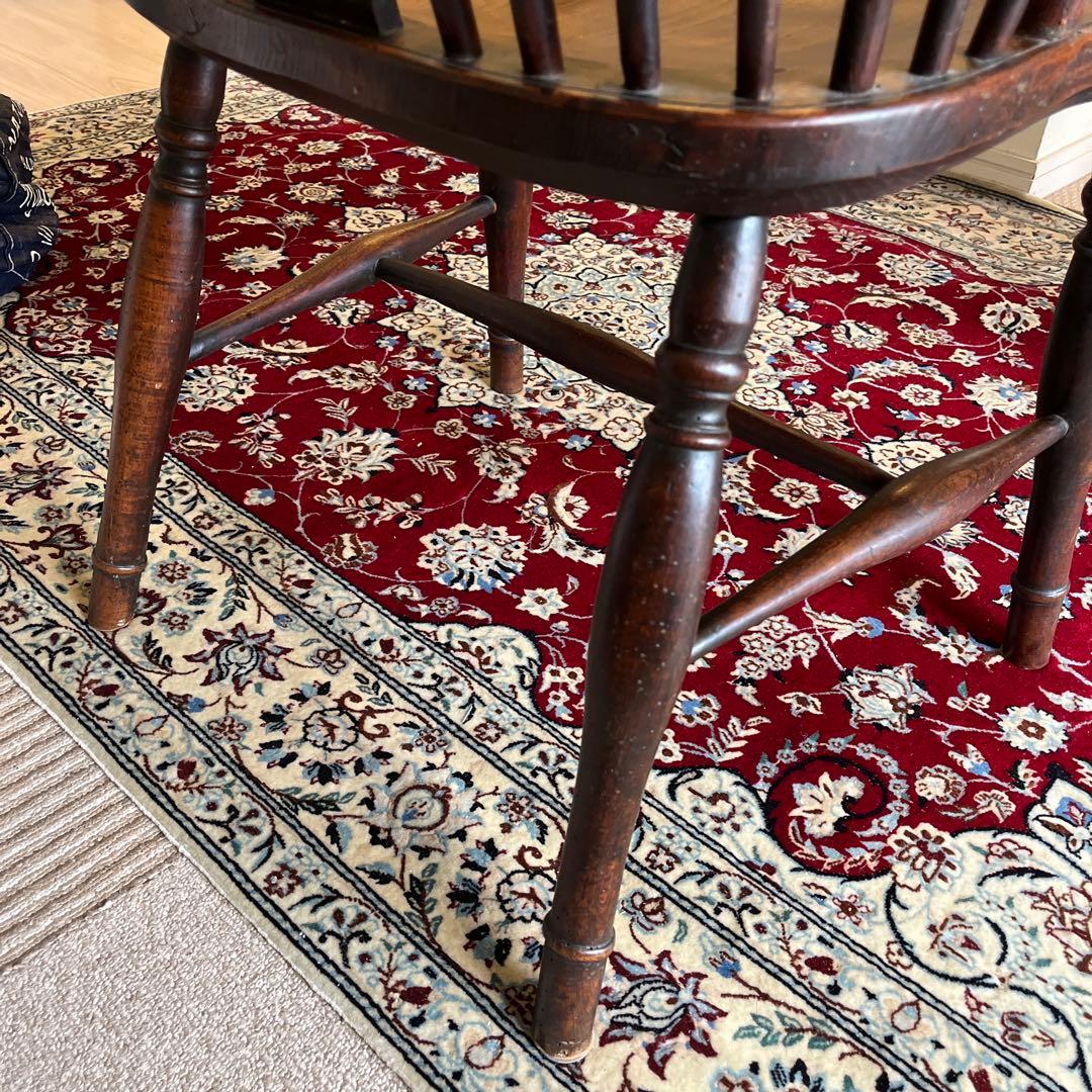 英国アンティーク ホイールバックウィンザーアームチェア