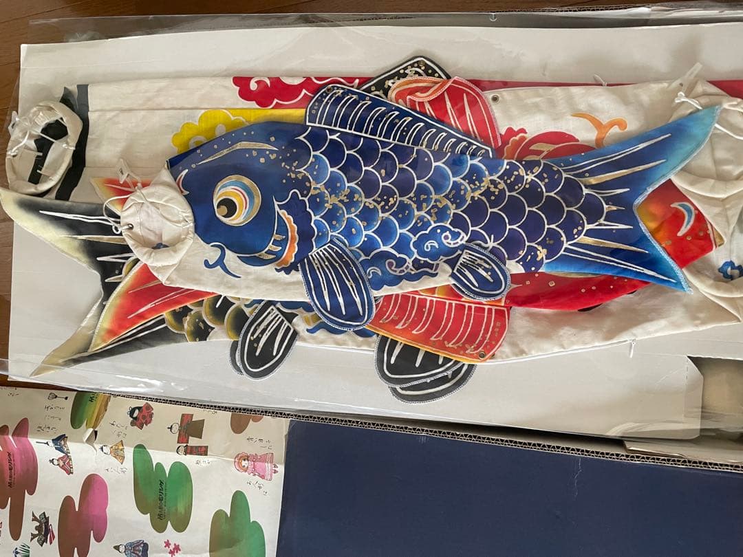 室内こいのぼり カラフルな鯉のぼり