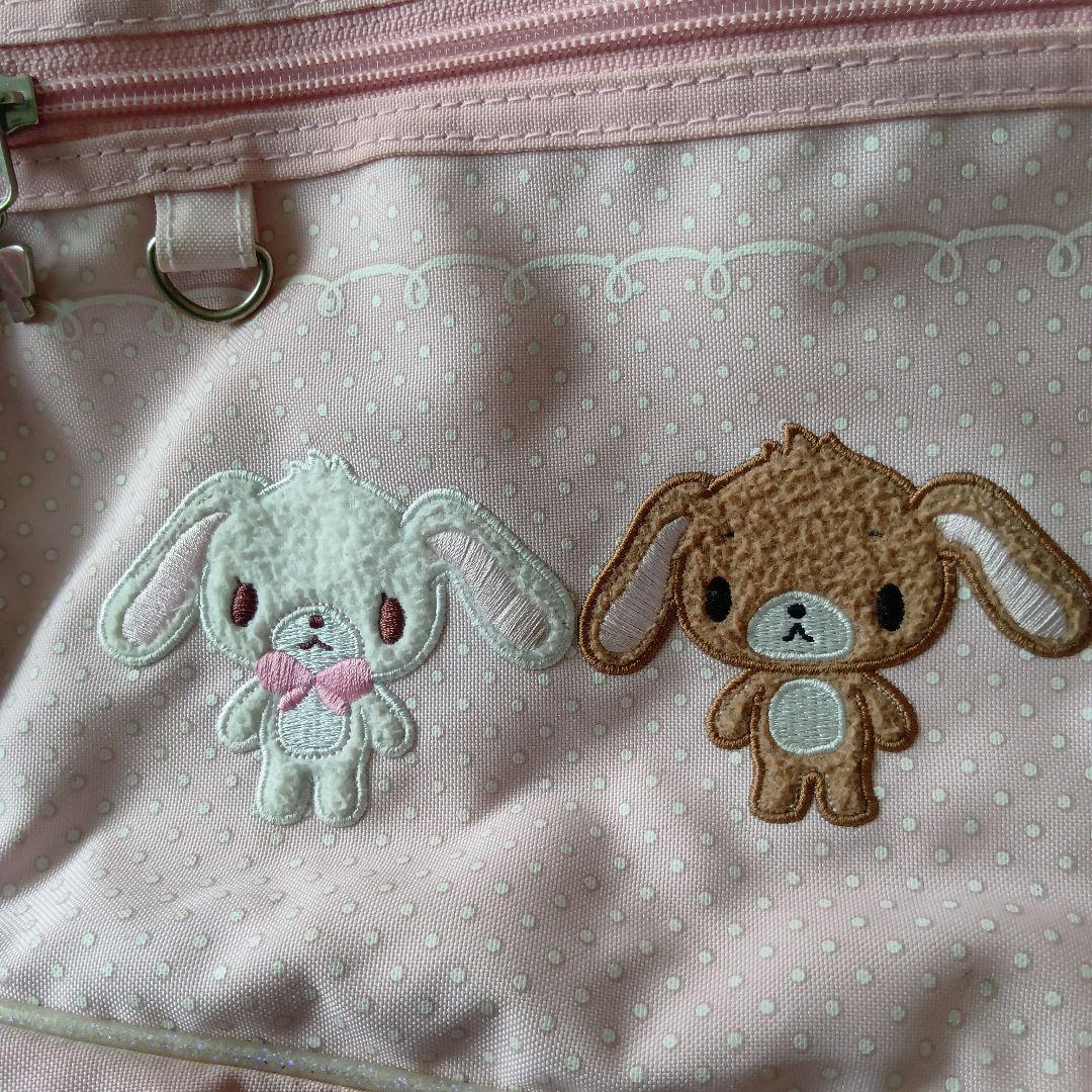 Sugarbunniesシュガーバニーズ　 リュック うさぎ刺繍　ピンク