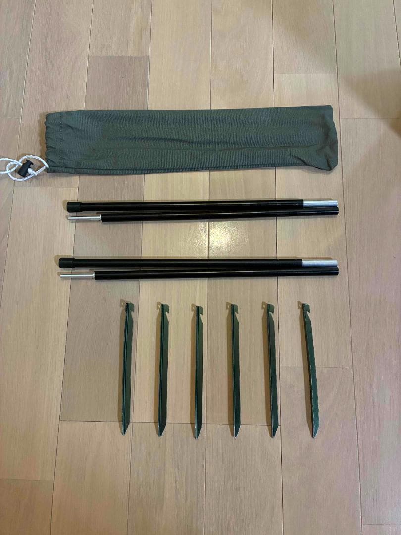 【未使用】バンドック ソロベース 軍幕 BDK-79TC + 焚き火リフレクター