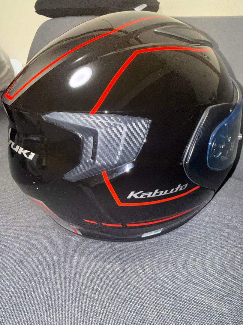 Kabuto RYUKI BEAM XL ブラックレッド