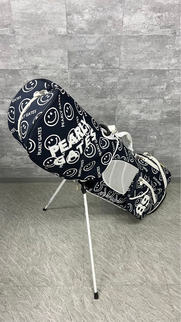 ★人気完売品★ PEARLY GATES ビッグスマイリーキャディバッグ