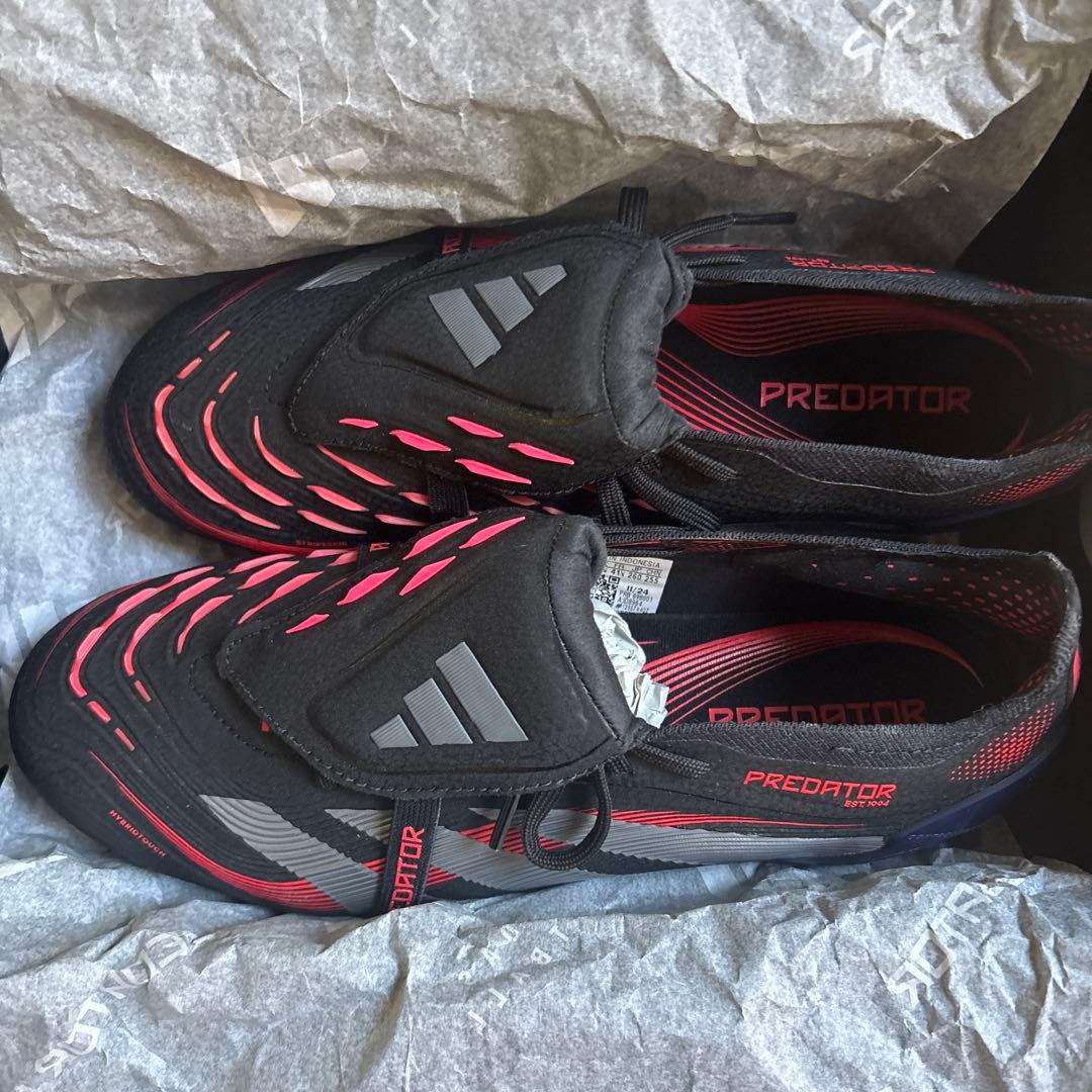 adidas Predator サッカーシューズ ブラック　プレデターエリート