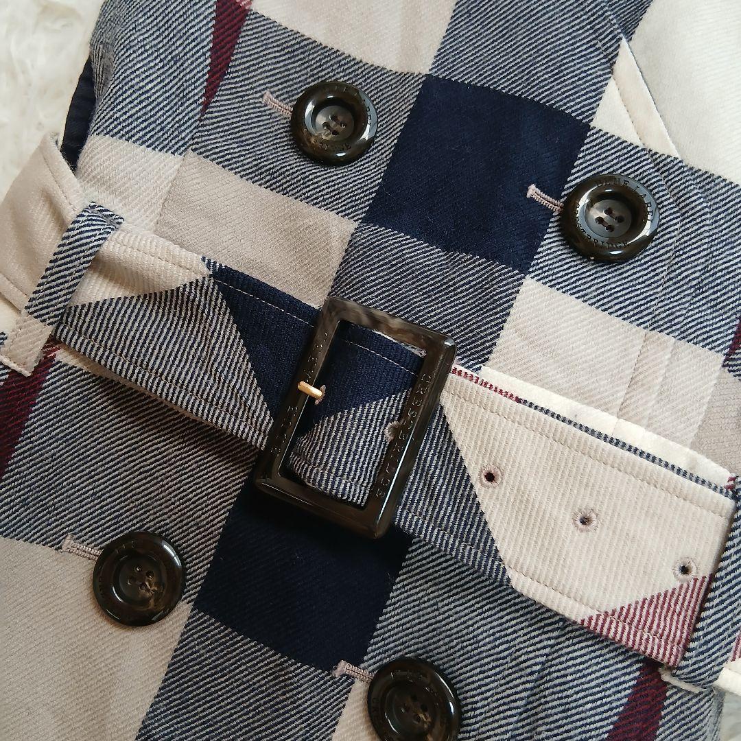 【BLUE LABEL CRESTBRIDGE】ウールビエラジャンパースカート