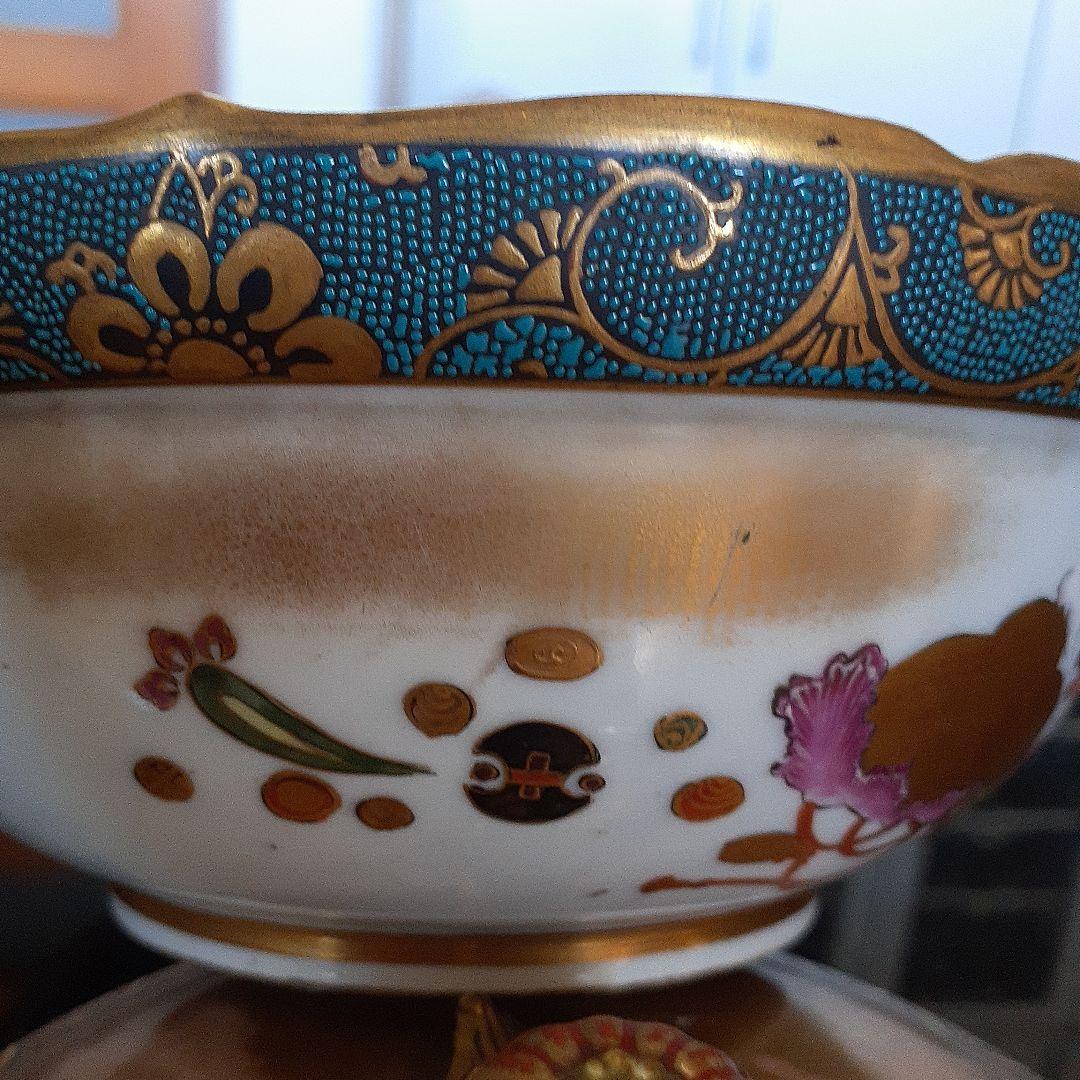 九谷焼七福神蓋付き置物