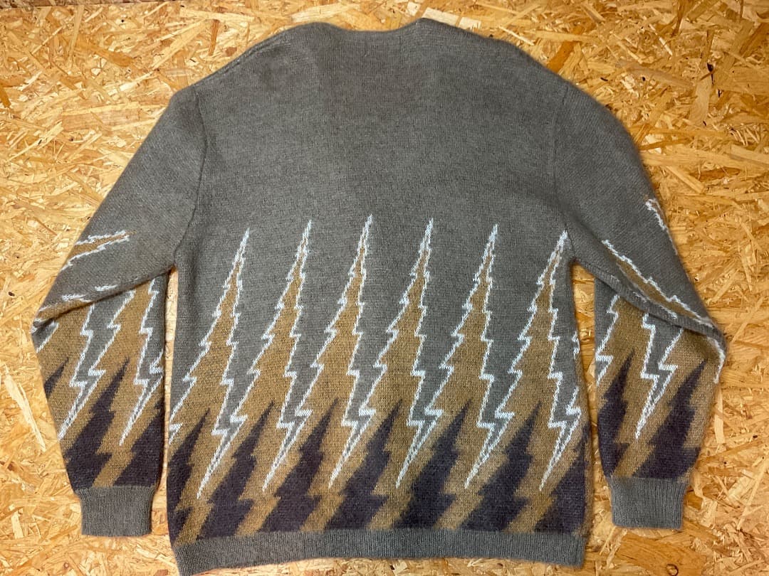 ラディアル 22AW COSMIC CHARKIE モヘア カーディガン XL