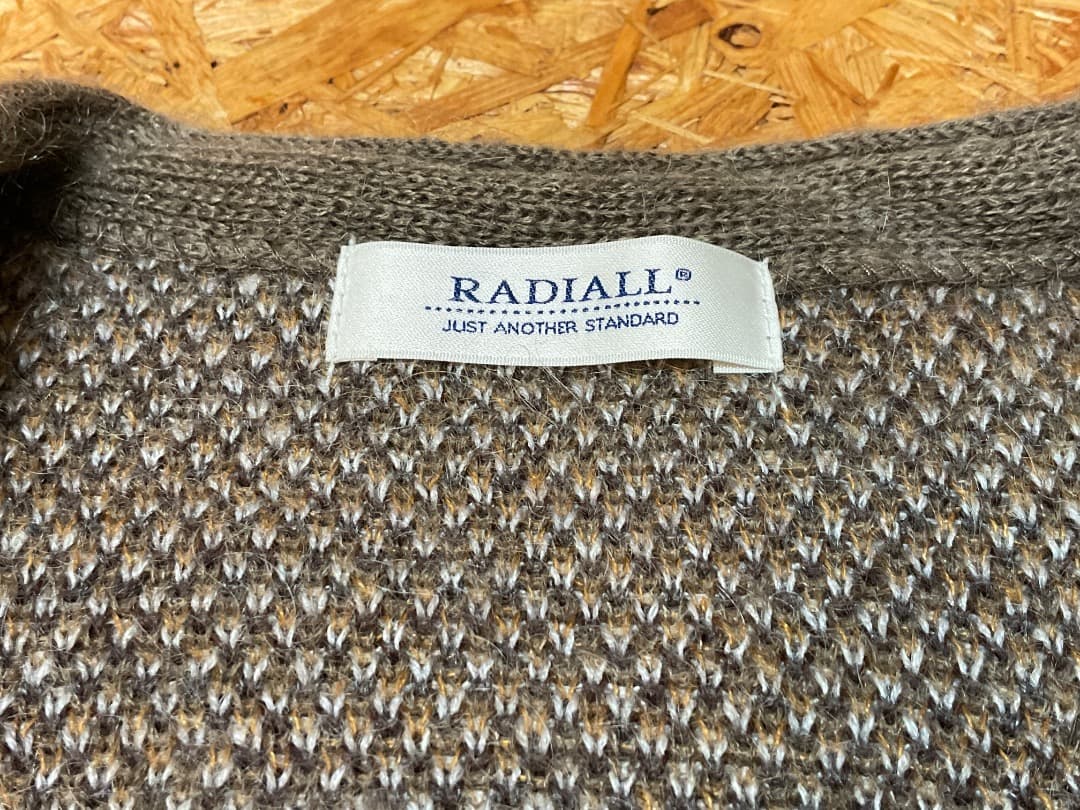 ラディアル 22AW COSMIC CHARKIE モヘア カーディガン XL