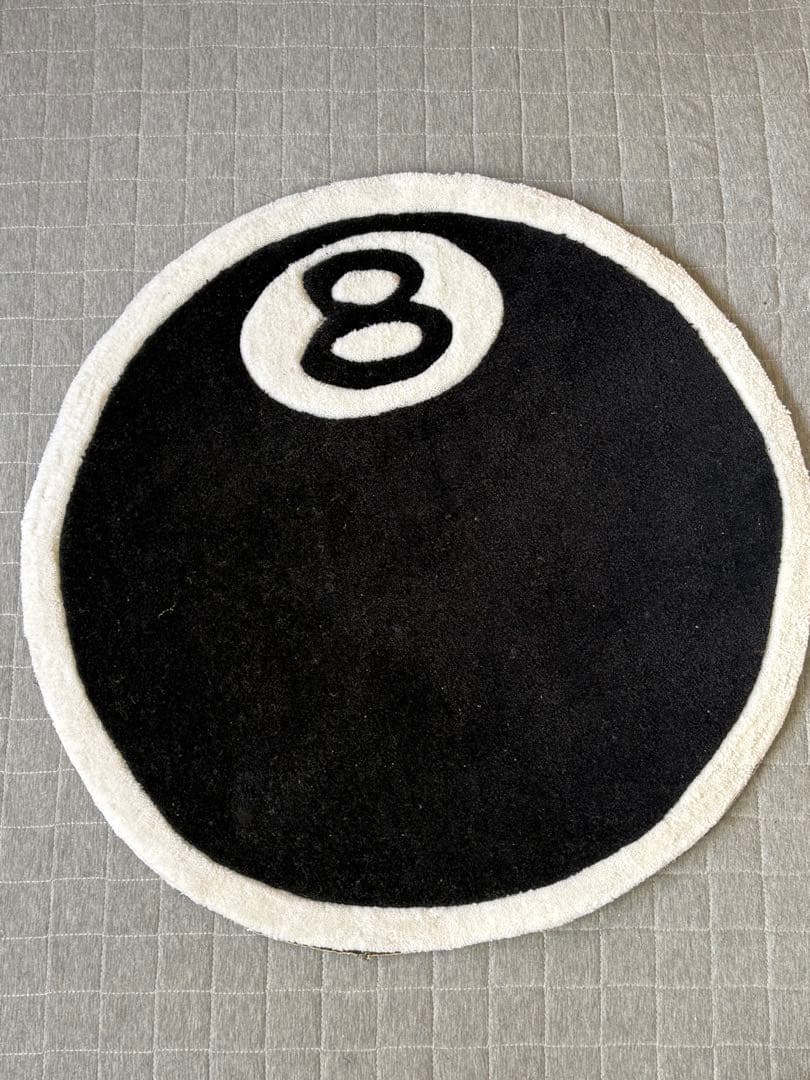 Stussy ステューシー ラグ 8ボール　8 ball