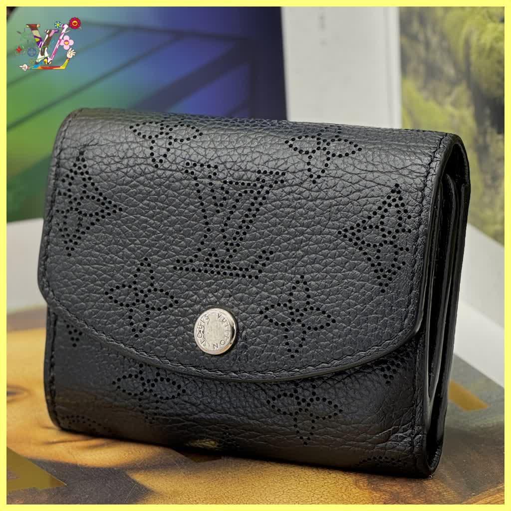 極上 ルイヴィトン マヒナ ポルトフォイユ イリスXS 折り財布 A41