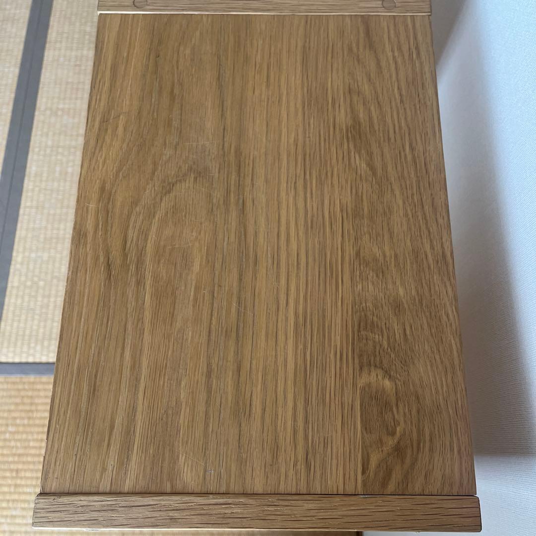 無印良品 スタッキングシェルフ ２段 オーク材