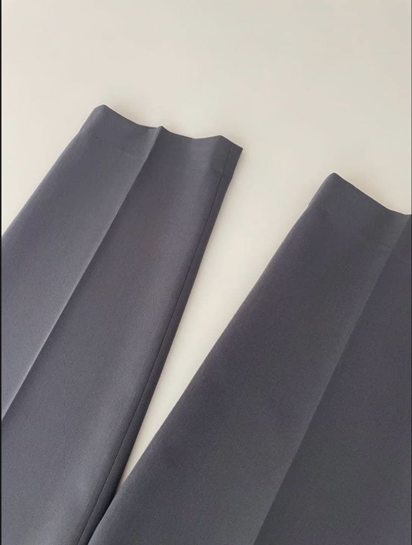 ENCHAR サロペットパンツ 【チャコールグレー】