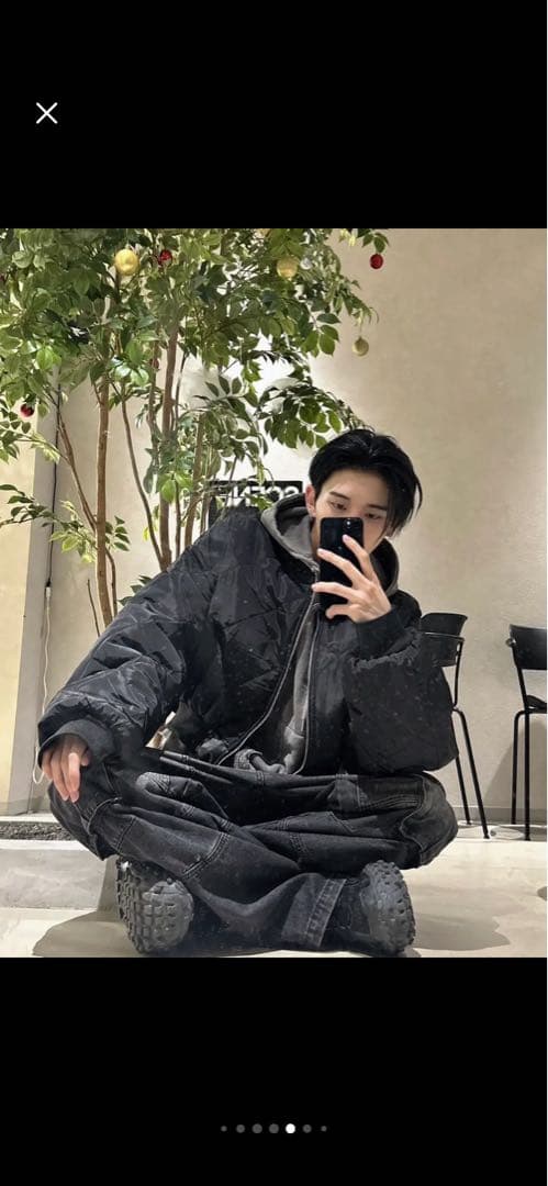ジャケット・アウター RADIANT fakeleather 2way cropped blouson