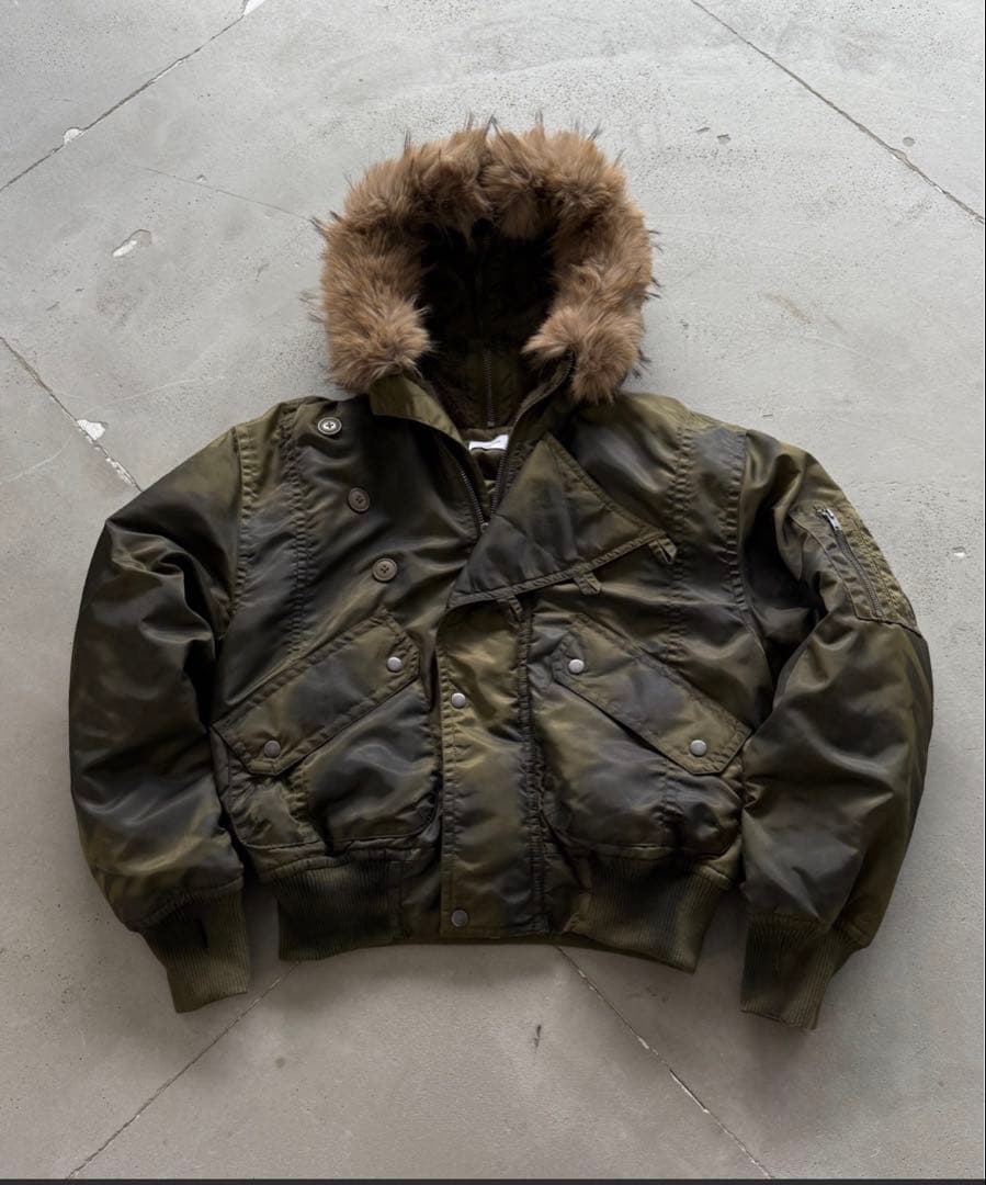 【完売品】ANDER HUNKフェードN2Bフライトジャケット