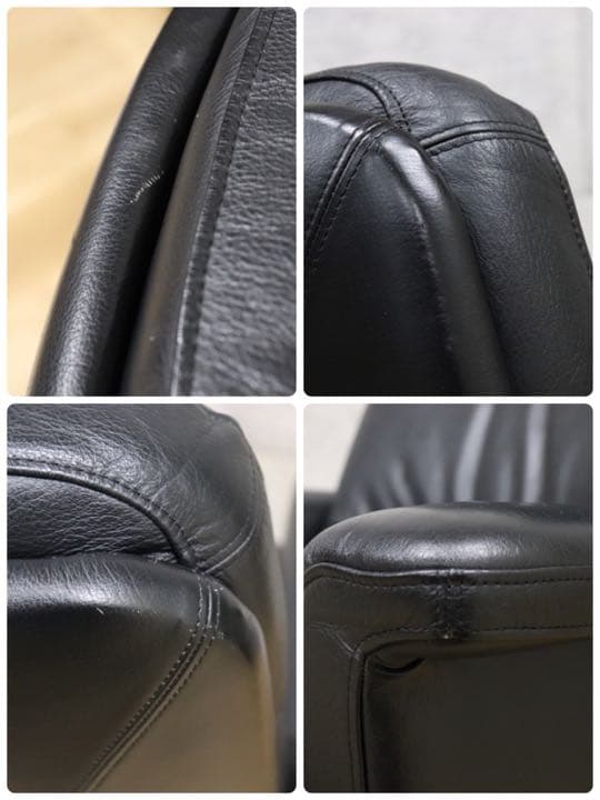 GMDN12H ○ karimoku / カリモク 最高級 総革 デスク