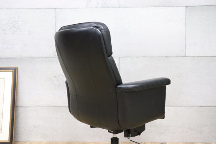 GMDN12H ○ karimoku / カリモク 最高級 総革 デスク