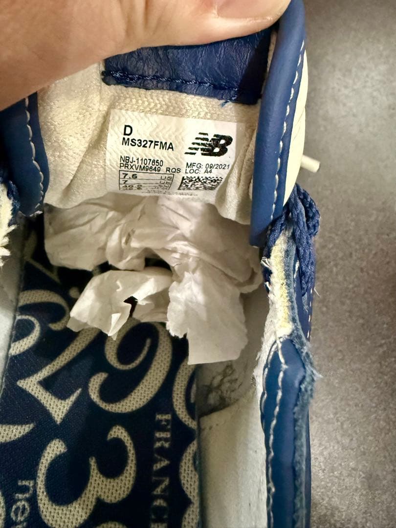 new balance × FRANK MULLER スニーカー 25.5cm