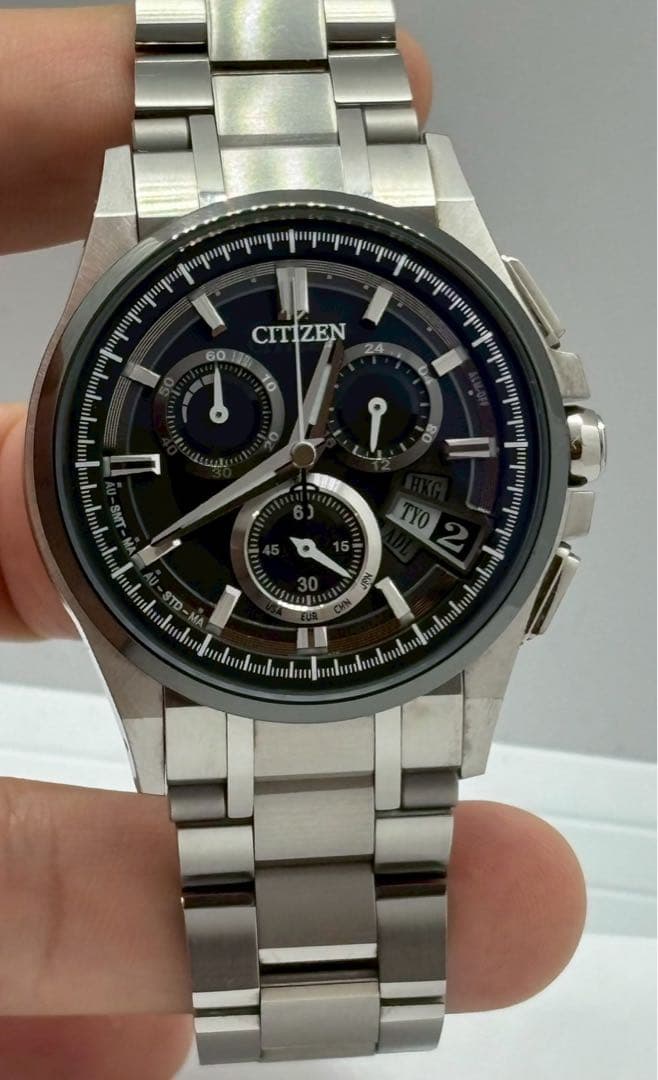 シチズン アテッサ 腕時計　ソーラー電波 BY0094-52E