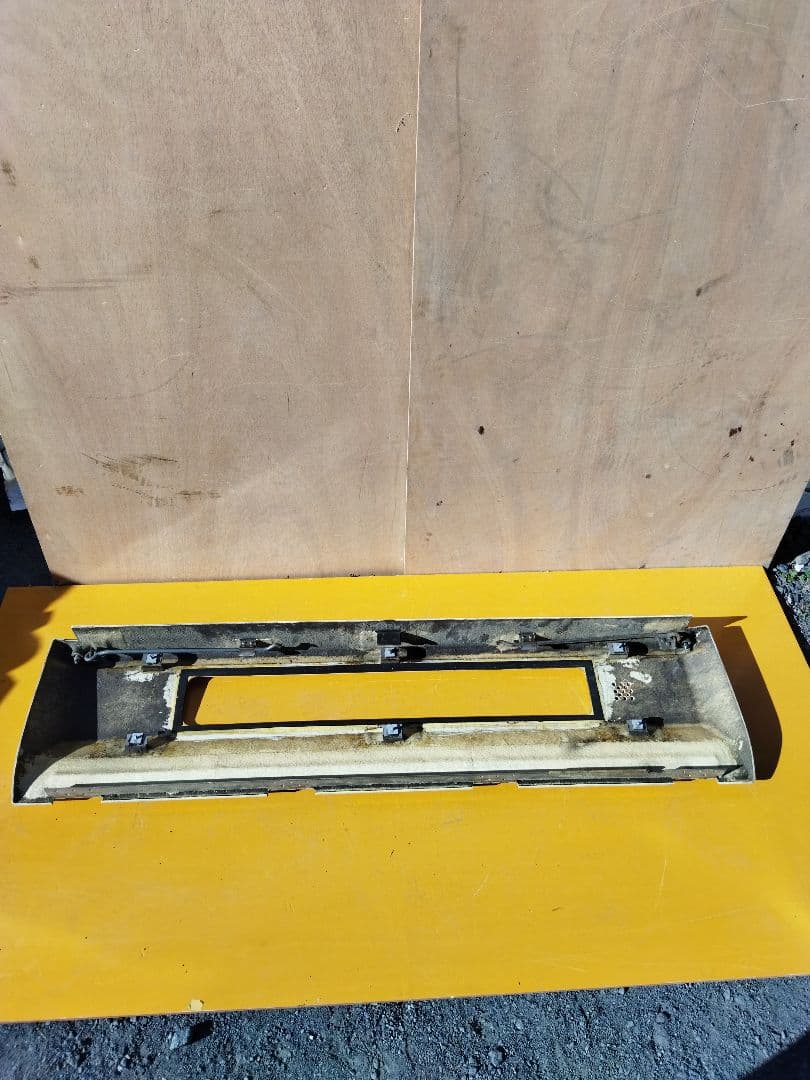 カラー　電車　パーツ　約141×13×H35cm 鉄道グッズ　鉄道部品