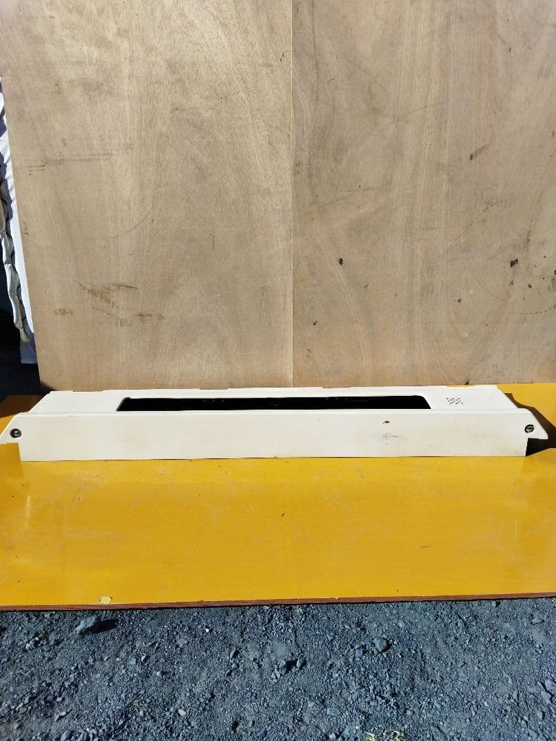 カラー　電車　パーツ　約141×13×H35cm 鉄道グッズ　鉄道部品