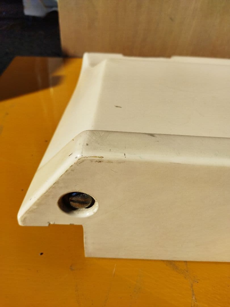 カラー　電車　パーツ　約141×13×H35cm 鉄道グッズ　鉄道部品