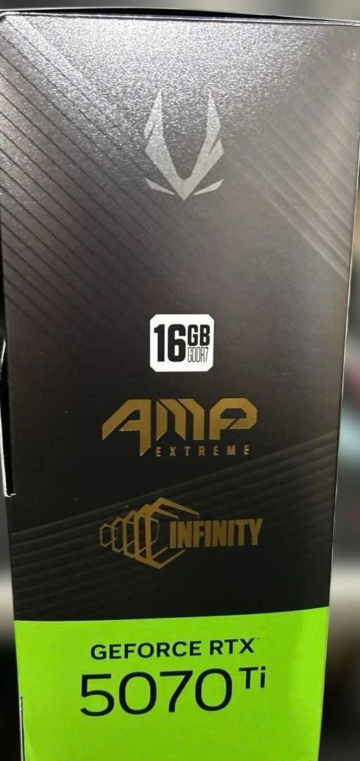 グラフィックボード・グラボ・ビデオカード ZOTAC GAMING GeForce RTX 5070 Ti 16GB