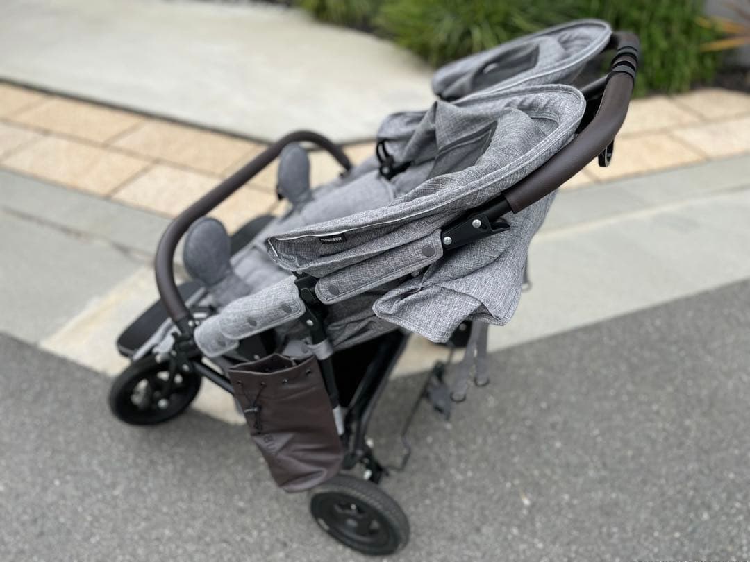 AIRBUGGY エアバギー ココダブルEX 美品 双子 ダブル ベビーカー