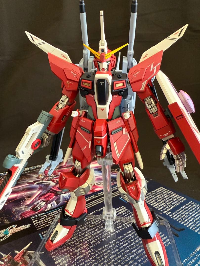 HG インフィニットジャスティスガンダム弐式 全塗装 完成品