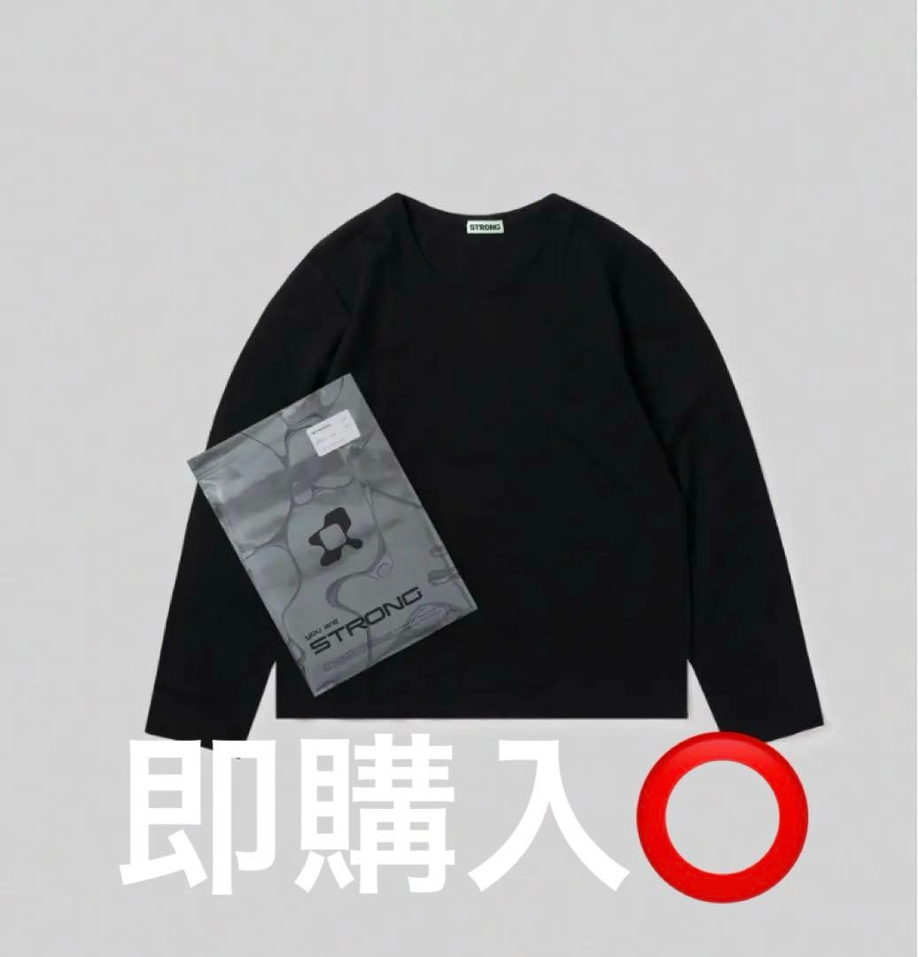 STRONG PACK TEE (BLACK) ours 深水光太　モード　xs