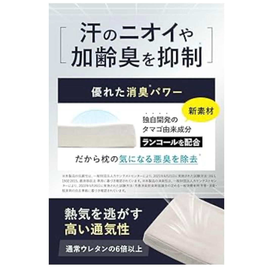 MACR 枕 カバー付 ウレタン機能性 まくら 低反発 高反発 首のリフレッシュ
