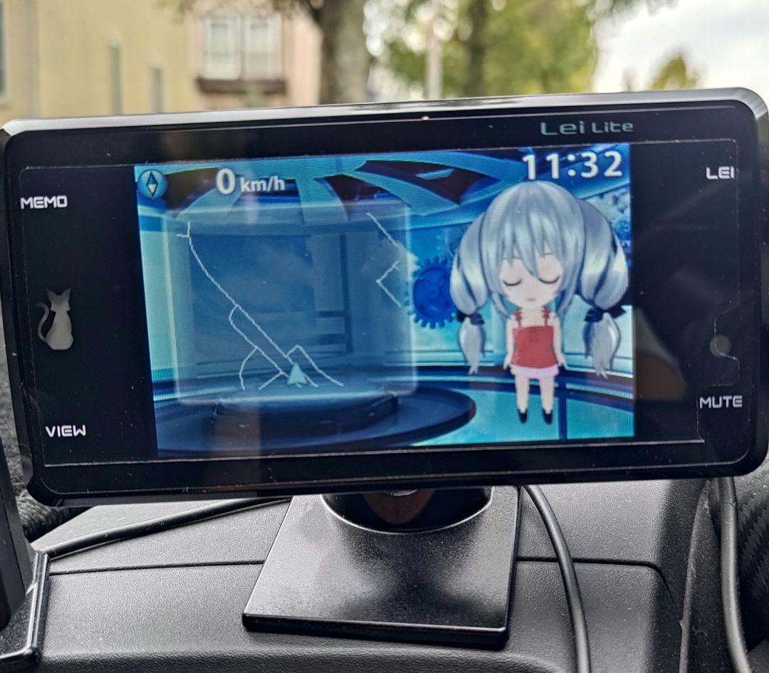 ユピテル　Lei Lite GPS レーダー探知機