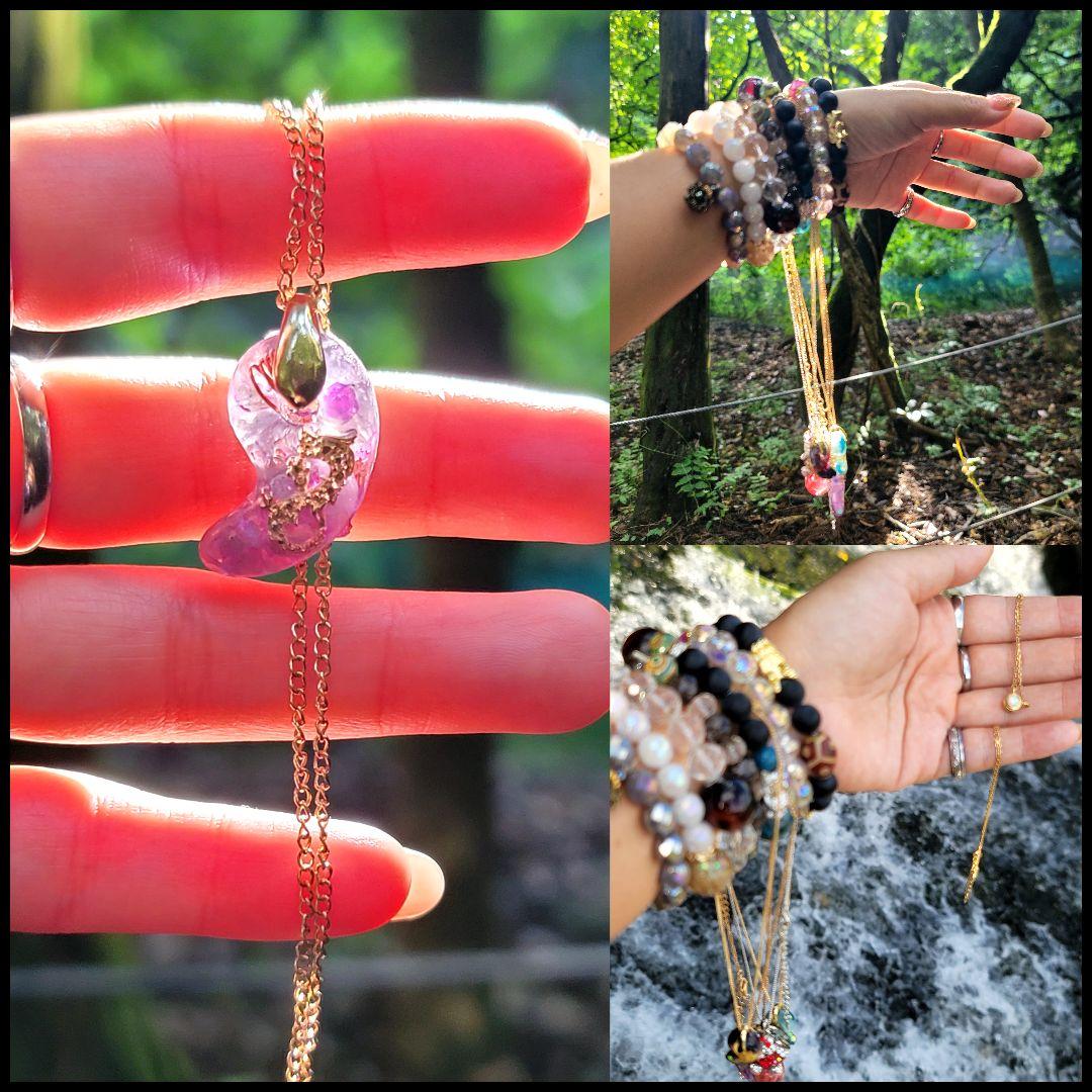 悪循環を断ち切りプラスへ変換し良い方向へ導く龍神勾玉オルゴネックレス